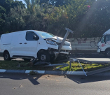 يافا: إصابة طفيفة لسائق مركبة بحادث طرق ذاتي